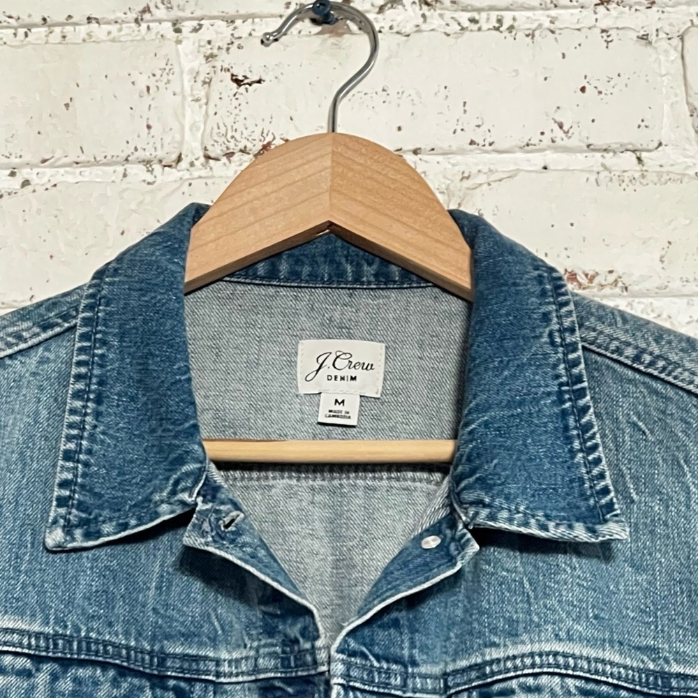 J Crew Denim Jacket - Picture 2 of 2